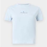 T-shirt Korte Mouw Calvin Klein Jeans Camisetas Mujer Modèle Lv047f841...