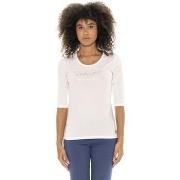T-shirt Leone 1947 Woman T-Shirt Short Sleeves Braid