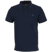 Polo Shirt Korte Mouw Timberland Printed Neck Short Slee