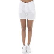 Korte Broek Leone 1947 Woman Linen Fancy Stripes