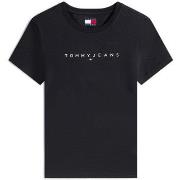 T-shirt Korte Mouw Tommy Jeans Tjw Slim Linear Tee