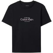 T-shirt Korte Mouw Calvin Klein Jeans Ss Classic Ck Nyc Lo