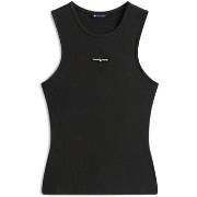 Top Tommy Jeans Tjw Slim Script Labe