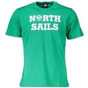 T-shirt Korte Mouw North Sails 902503000verde0423