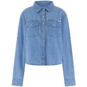 Spijkerjack Guess Ls Wren Denim Top