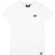 T-shirt Korte Mouw Leone 1947 Boy Short Sleeves Small Logo