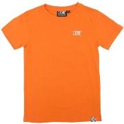T-shirt Korte Mouw Leone 1947 Boy Short Sleeves Small Logo