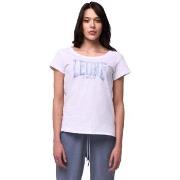 T-shirt Korte Mouw Leone 1947 Woman Short Sleeves e