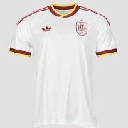 T-shirt Korte Mouw adidas Away Spain Football Jersey
