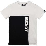 T-shirt Korte Mouw Leone 1947 Boy Short Sleeves B W