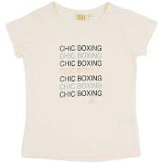 T-shirt Korte Mouw Leone 1947 Girl Short Sleeves Chic Girl