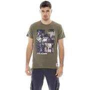 T-shirt Korte Mouw Leone 1947 Man Short Sleeves Graphics