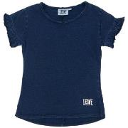 T-shirt Korte Mouw Leone 1947 Girl Short Sleeves e