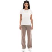 T-shirt Korte Mouw Leone 1947 Woman Short Sleeves Never Without