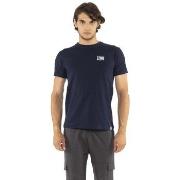 T-shirt Korte Mouw Leone 1947 Man Short Sleeves Small Logo