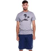 T-shirt Korte Mouw Leone 1947 Man Short Sleeves Beach