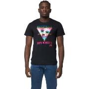 T-shirt Korte Mouw Leone 1947 Man Beach