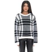 Sweater Leone 1947 Woman Crewneck Knitted Glam Winter