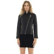Blazer Leone 1947 Woman Neoprene Jackets Gold Studs