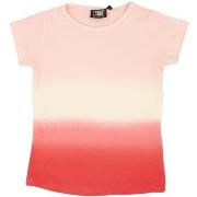 T-shirt Korte Mouw Leone 1947 Girl Short Sleeves Super Color