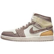 Hoge Sneakers Nike 1 Mid SE Craft Sail Taupe Haze