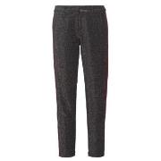 Broeken Maison Scotch TAPERED LUREX PANTS WITH VELVET SIDE PANEL