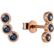 Boucles oreilles Mademoiselle Jolie Paris XAVIER trio puces