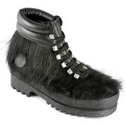 Boots Isba MONTANA Cow Black/Mouton