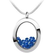 Collier Sc Crystal B1522-BLEU