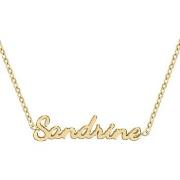 Collier Sc Crystal B2689-DORE-SANDRINE