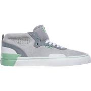 Chaussures de Skate Emerica PILLAR GREY WHITE GREEN