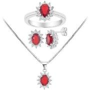 Parures Sc Crystal B2948-ROUGE