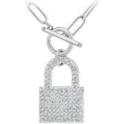 Collier Sc Crystal B3139-ARGENT