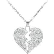 Collier Sc Crystal B3240-ARGENT