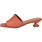 Mules Hersuade 380 Chaussons Femme nappa orange