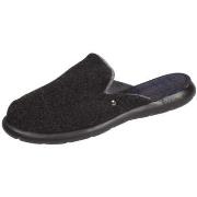 Chaussons Isotoner Chaussons Mules Ref 54586 Noir chiné