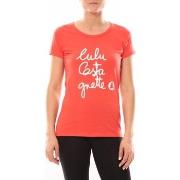 T-shirt LuluCastagnette T-shirt Muse Rouge