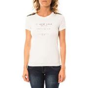 T-shirt LuluCastagnette T-shirt Funk Blanc