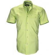 Chemise Emporio Balzani chemisettes oxford filippi vert