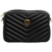 Sac Bandouliere Pourchet Sac Pochette porté travers ref_47117 Noir 17*...