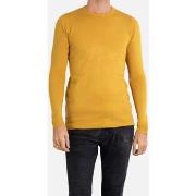 Pull Kebello Pull manches longues col rond Jaune H
