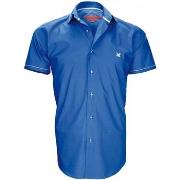 Chemise Andrew Mc Allister chemisette mode new pacifique bleu