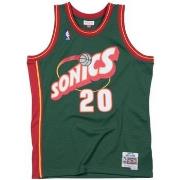 T-shirt Mitchell And Ness Maillot NBA Gary Payton Seattl