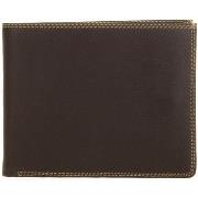 Portefeuille Mywalit Portefeuille cuir ref_46358 Marron 12*10*2