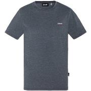 T-shirt Schott T-shirt Homme Striker ref 52976 Marine