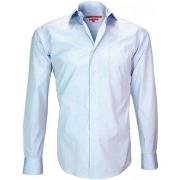 Chemise Andrew Mc Allister chemise en popeline coventry bleu