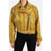 Blouson Kebello Blouson perfecto Jaune F