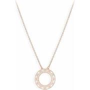 Collier Orusbijoux Collier Argent Motif Orus Rose