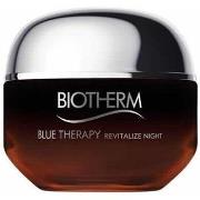 Anti-Age &amp; Anti-rides Biotherm blue therapy amber crème de nuit an...