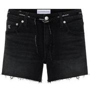 Short Calvin Klein Jeans Short en jean ref_49176 Noir